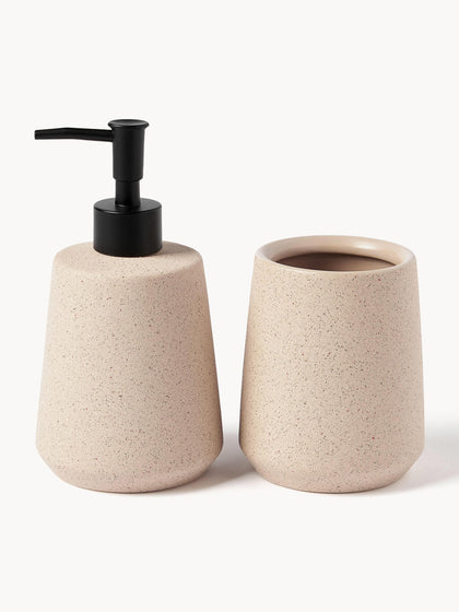Westwing Set de accesorios de baño Leibi 2 uds