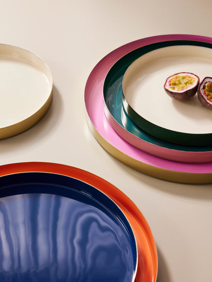 Westwing Set De Bandejas Decorativas Tavi 3 uds