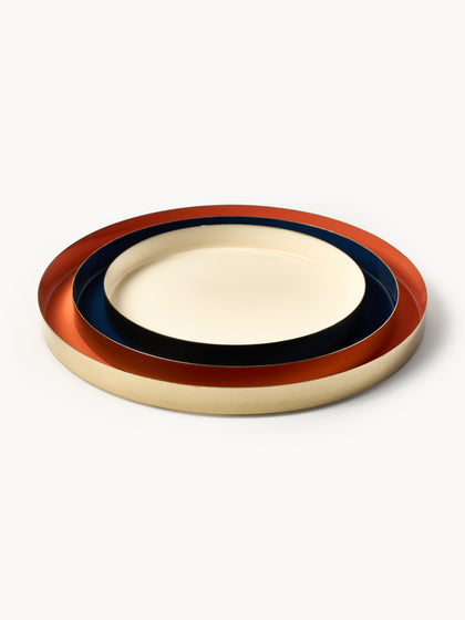 Westwing Set De Bandejas Decorativas Tavi 3 uds