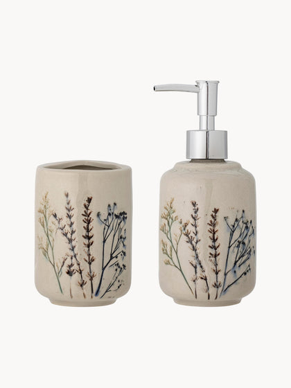 Westwing Set de baño artesanal Bea 2 pzas