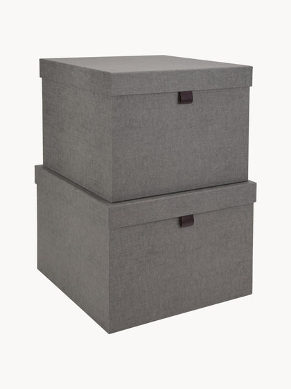 Westwing Set de cajas Tristan 2 pzas
