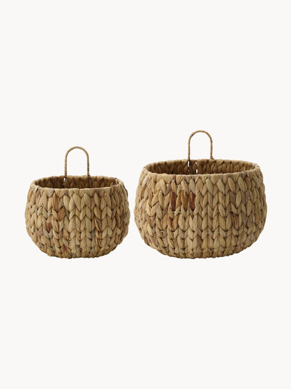 Westwing Set de cestas para colgar 2 uds