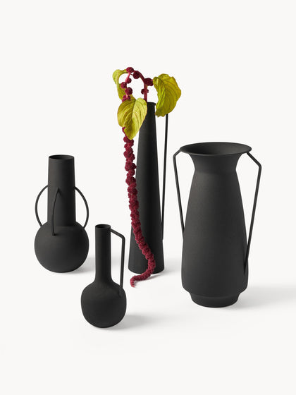 Westwing Set de jarrones artesanales Roman 4 uds