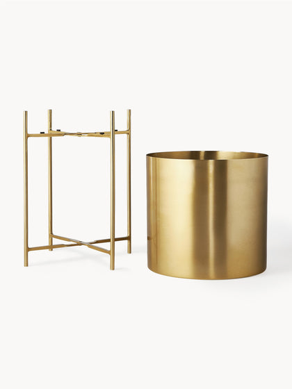 Westwing Set De Maceteros De Metal Mina 2 uds