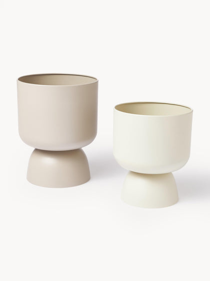 Westwing Set de maceteros Kanta 2 uds