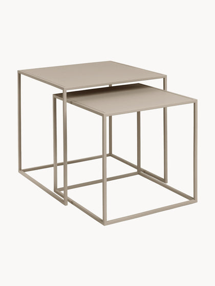 Westwing Set de mesas auxiliares Fera 2 uds