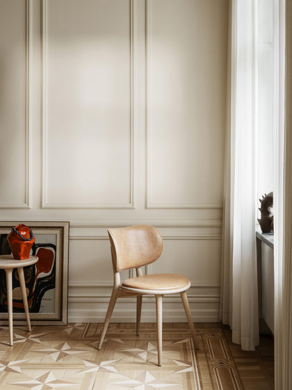 Westwing Silla Artesanal De Cuero Y Madera Rock