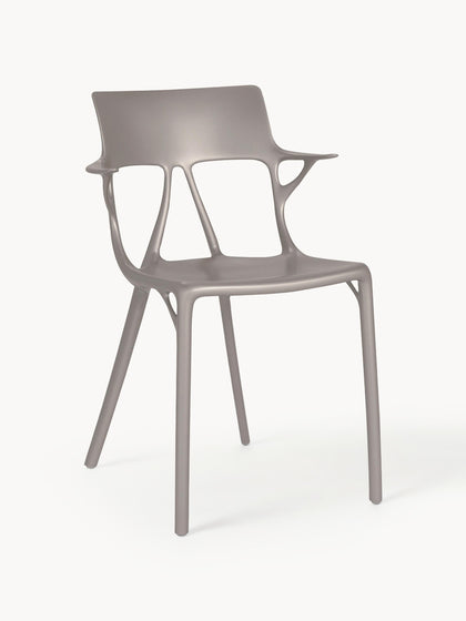 Westwing Silla con reposabrazos A.I. 2 uds