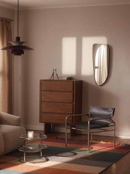 Westwing Silla Con Reposabrazos De Cuero Dion