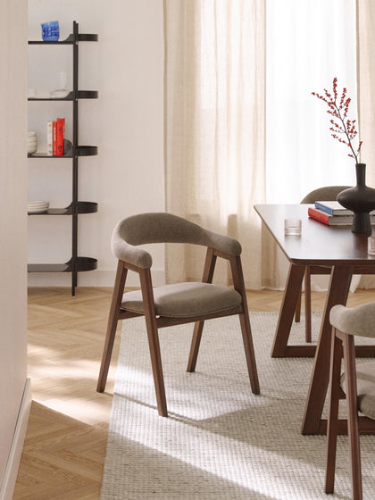 Westwing Silla Con Reposabrazos Tapizada Nik