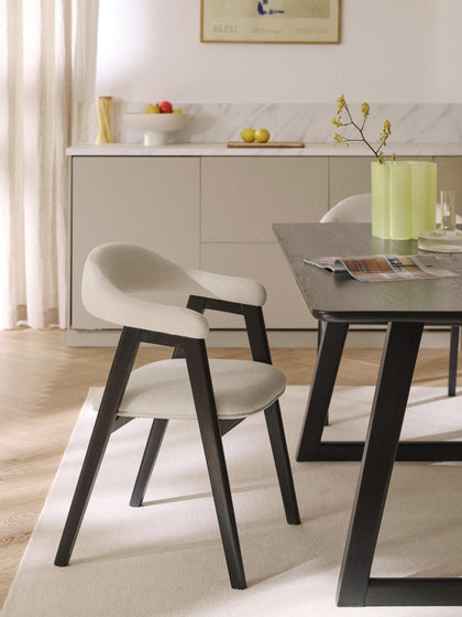 Westwing Silla Con Reposabrazos Tapizada Nik