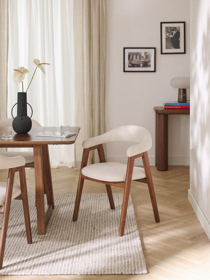 Westwing Silla Con Reposabrazos Tapizada Nik