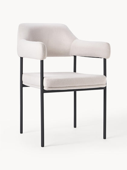 Westwing Silla con reposabrazos Zoe