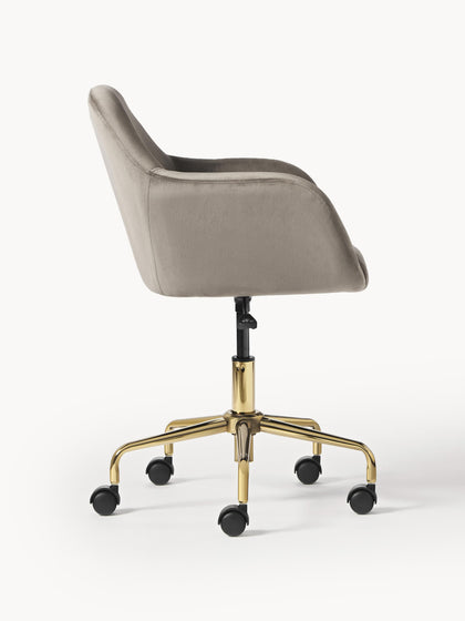 Westwing Silla De Escritorio En Terciopelo Lucie