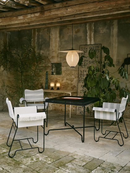 Westwing Silla De Jardín Con Flecos Tropique