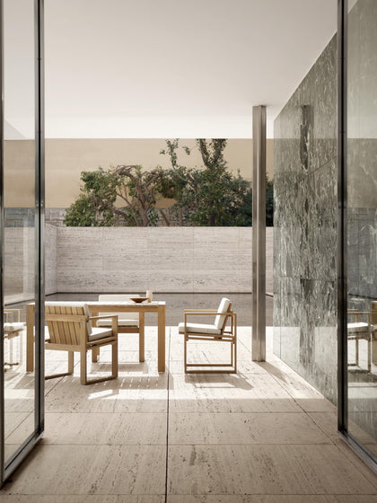 Westwing Silla De Jardín De Madera De Teca BK11