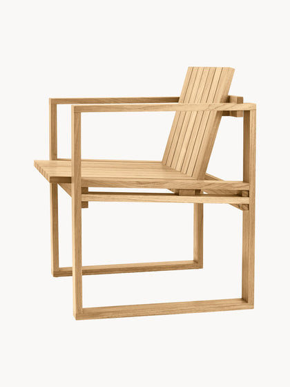 Westwing Silla De Jardín De Madera De Teca BK11