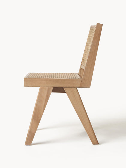 Westwing Silla De Madera Con Tejido Vienés Sissi