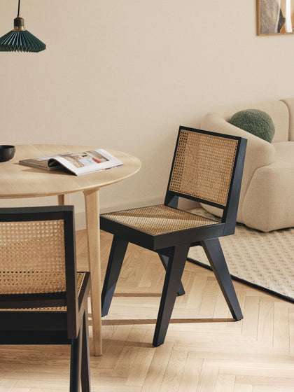 Westwing Silla De Madera Con Tejido Vienés Sissi