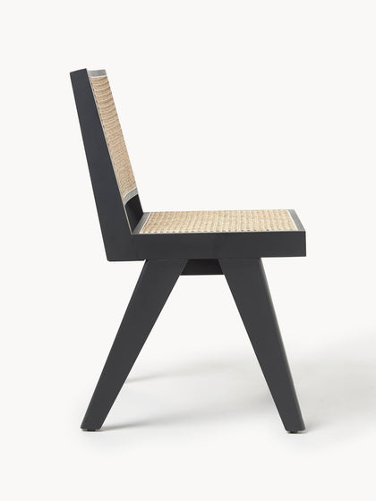 Westwing Silla De Madera Con Tejido Vienés Sissi