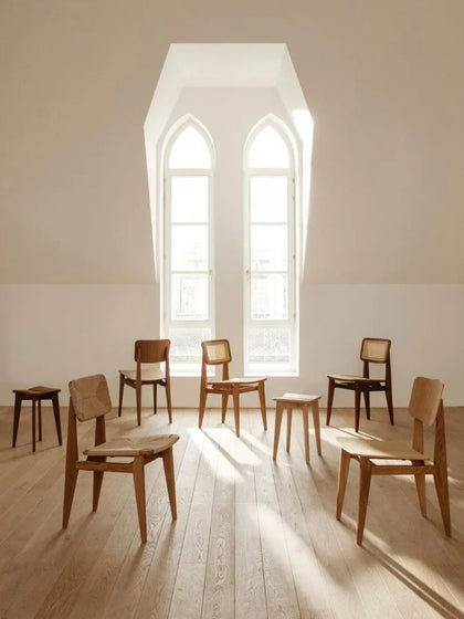 Westwing Silla De Madera De Roble C-Chair