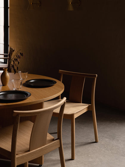 Westwing Silla De Madera De Roble Merkur