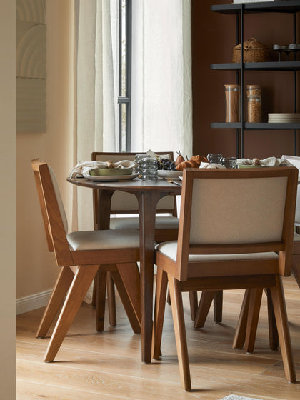 Westwing Silla De Madera Tapizada Sissi