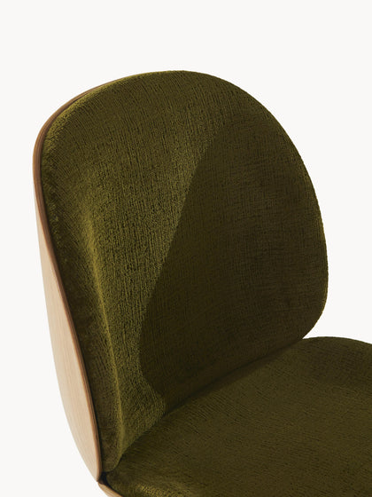 Westwing Silla De Terciopelo Con Asiento Beetle