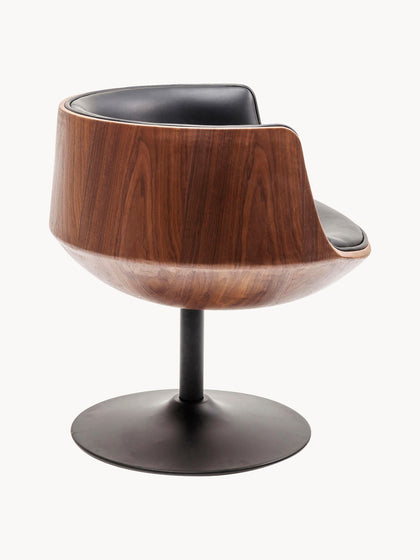 Westwing Silla Giratoria En Estilo Retro Club