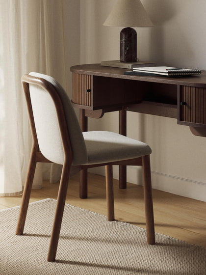 Westwing Silla Tapizada De Madera De Fresno Julie