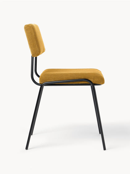 Westwing Silla Tapizada En Pana Mats 2 uds