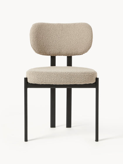 Westwing Silla Tapizada En Tejido Bouclé Adrien