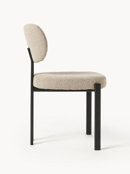 Westwing Silla Tapizada En Tejido Bouclé Adrien