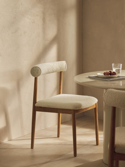 Westwing Silla Tapizada En Tejido Bouclé Diego