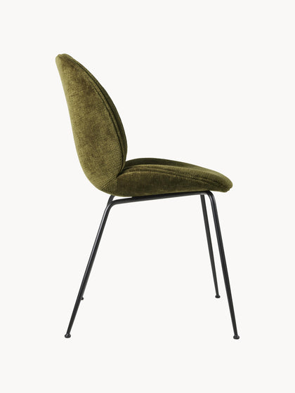 Westwing Silla Tapizada En Terciopelo Beetle