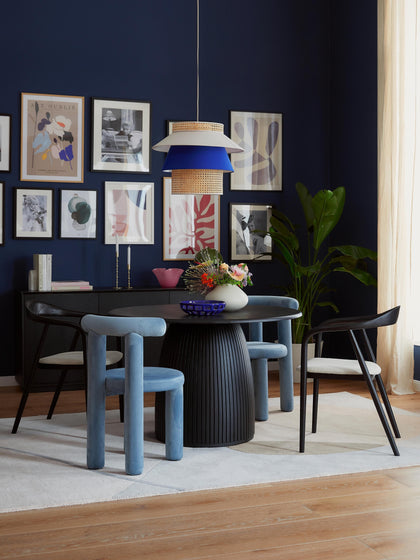 Westwing Silla Tapizada En Terciopelo Calan