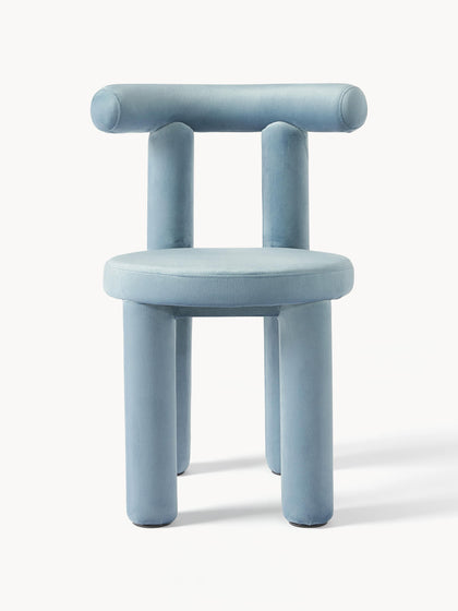 Westwing Silla Tapizada En Terciopelo Calan