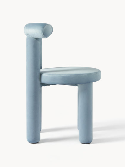 Westwing Silla Tapizada En Terciopelo Calan