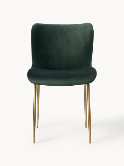 Westwing Silla Tapizada En Terciopelo Tess