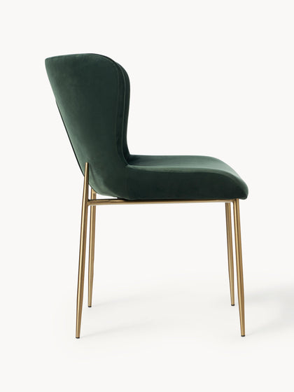 Westwing Silla Tapizada En Terciopelo Tess