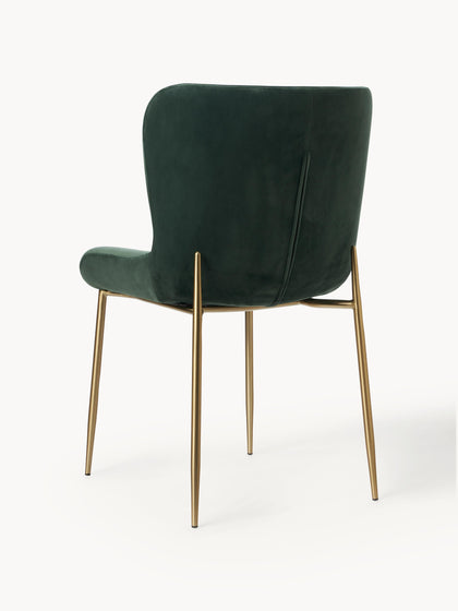 Westwing Silla Tapizada En Terciopelo Tess