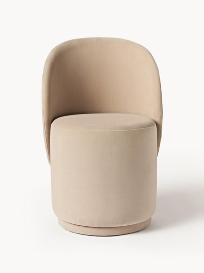 Westwing Silla Tapizada En Terciopelo Zeyno