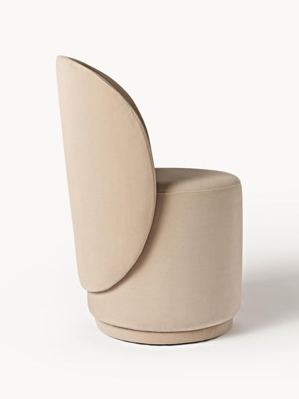 Westwing Silla Tapizada En Terciopelo Zeyno