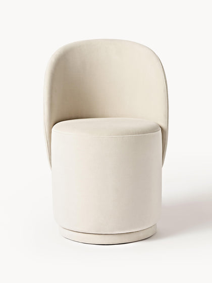 Westwing Silla Tapizada En Terciopelo Zeyno