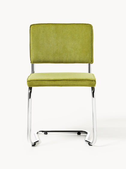 Westwing Sillas Cantilever De Pana Kink 2 Uds