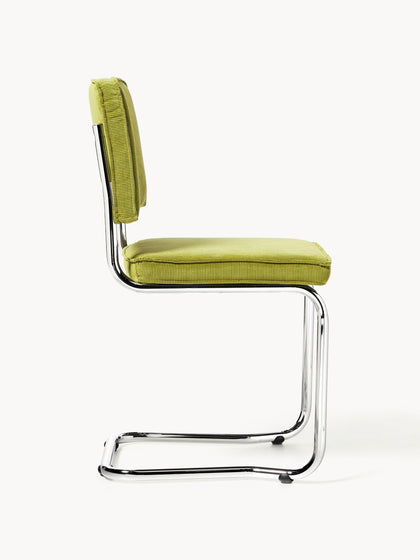 Westwing Sillas Cantilever De Pana Kink 2 Uds