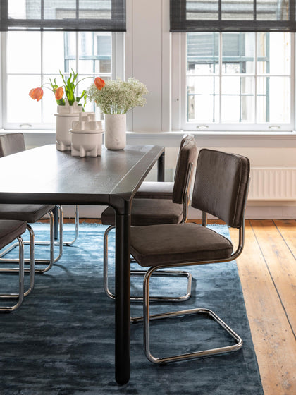 Westwing Sillas Cantilever De Pana Kink 2 Uds