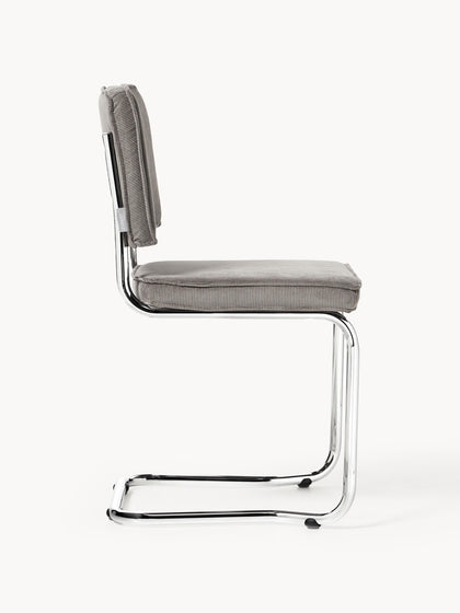 Westwing Sillas Cantilever De Pana Kink 2 Uds