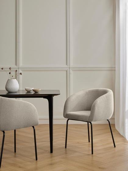 Westwing Sillas Con Reposabrazos Alani 2 uds