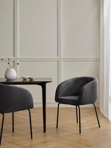 Westwing Sillas Con Reposabrazos Alani 2 uds